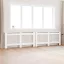 2 db fehér MDF radiátorburkolat 172 x 19 x 81,5 cm