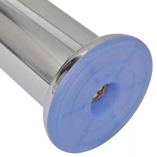 8 darab kerek króm kanapéláb 180 mm