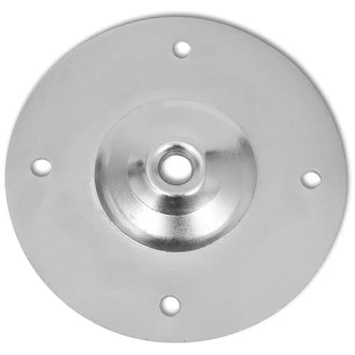4 db krómszínű teleszkópos asztalláb 710 mm - 1100 mm