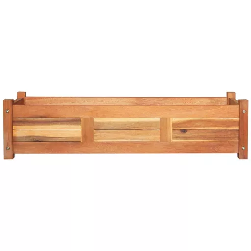 2 db akácfa kerti magaságyás 100 x 30 x 25 cm