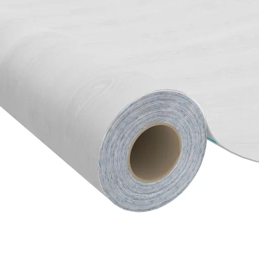 2 db fehér faszínű öntapadó PVC ajtófólia 500 x 90 cm