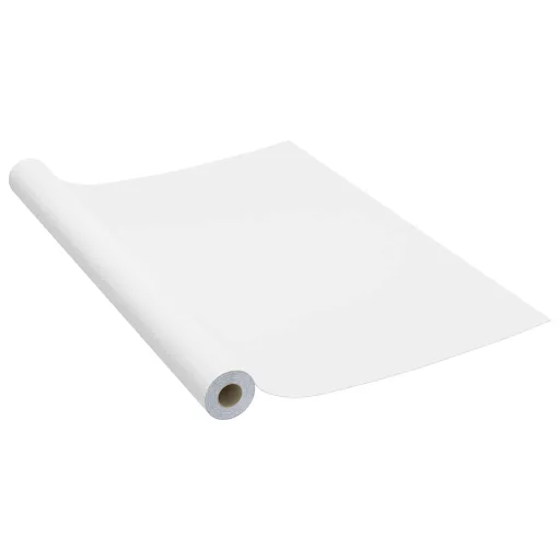 2 db fehér öntapadó PVC ajtófólia 500 x 90 cm