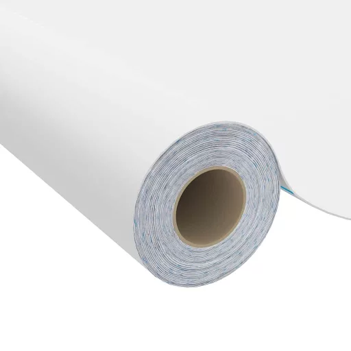 2 db fehér öntapadó PVC ajtófólia 500 x 90 cm