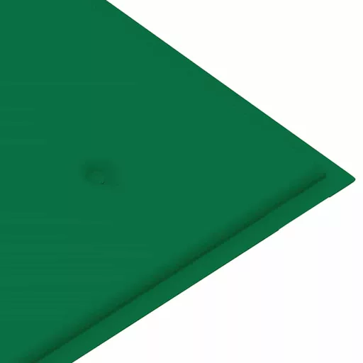 2 személyes tömör eukaliptuszfa kerti pad párnával 120 cm