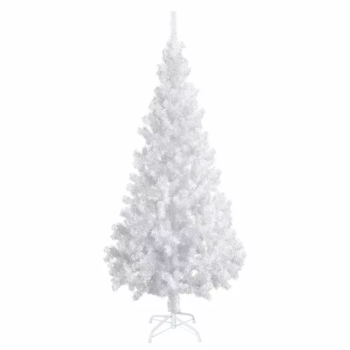 Megvilágított műkarácsonyfa 620 ággal gömb szettel 180 cm