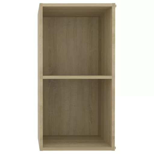 2 db sonoma tölgy színű szerelt fa TV-szekrény 72x35x36,5 cm