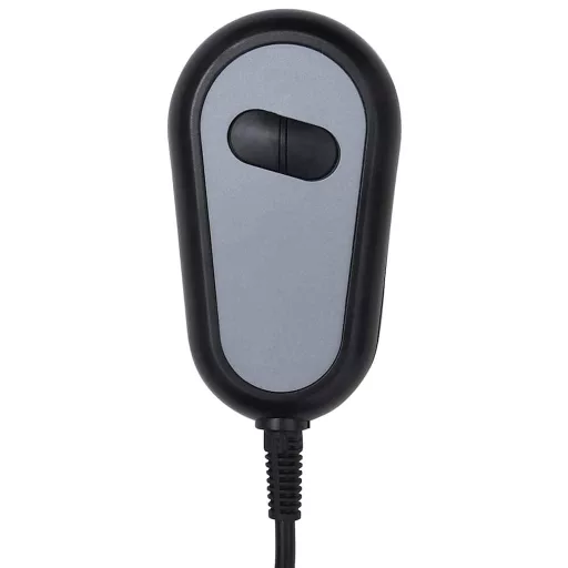 Fekete szövet elektromos masszázsfotel