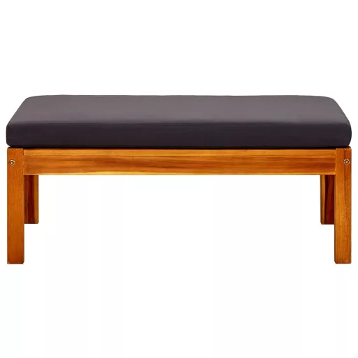 2 db tömör akácfa kerti lábtartó