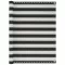 Antracitszürke-fehér HDPE erkélynapellenző 120 x 500 cm