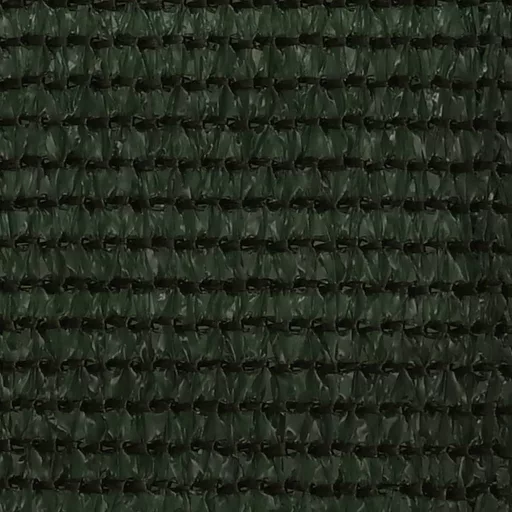 Sötétzöld HDPE erkélytakaró 90 x 500 cm