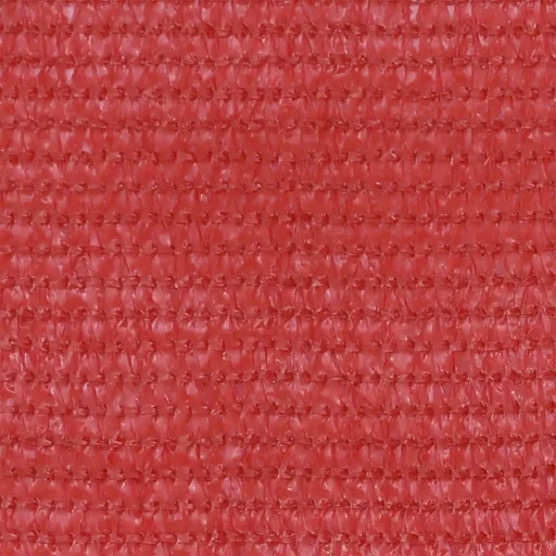 Piros HDPE erkélytakaró 120 x 500 cm