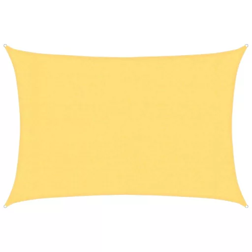 Bézs HDPE napvitorla 160 g/m² 3 x 4 m