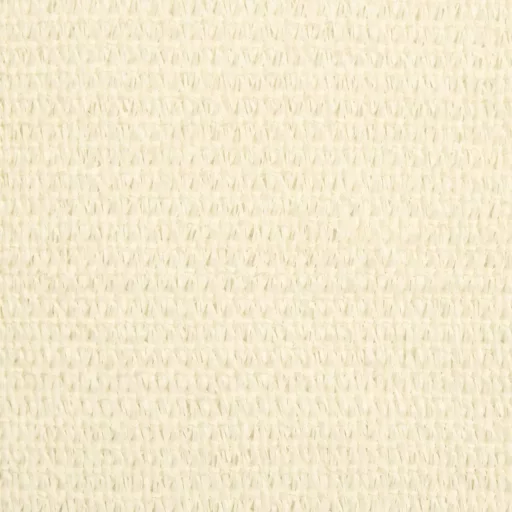 Krémszínű HDPE napvitorla 160 g/m² 4 x 7 m