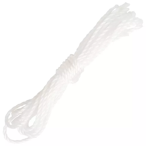 Krémszínű HDPE napvitorla 160 g/m² 4 x 4 x 4 m