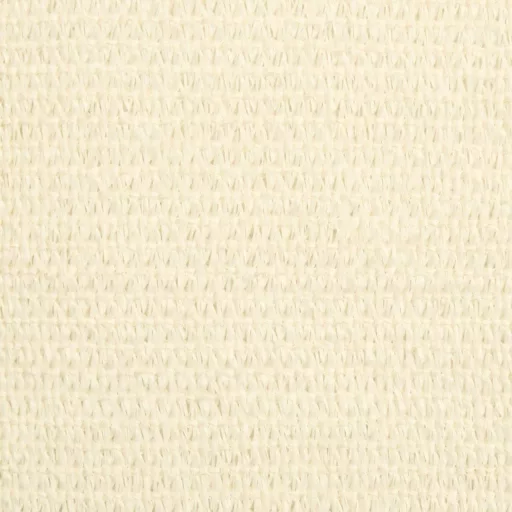 Krémszínű HDPE napvitorla 160 g/m² 4 x 4 x 4 m