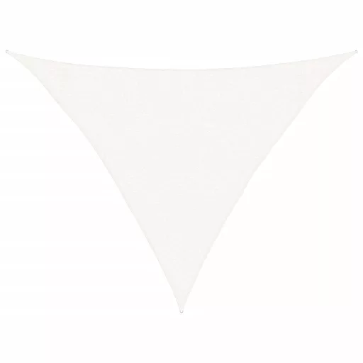 Fehér HDPE napvitorla 160 g/m² 3 x 3 x 4,2 m