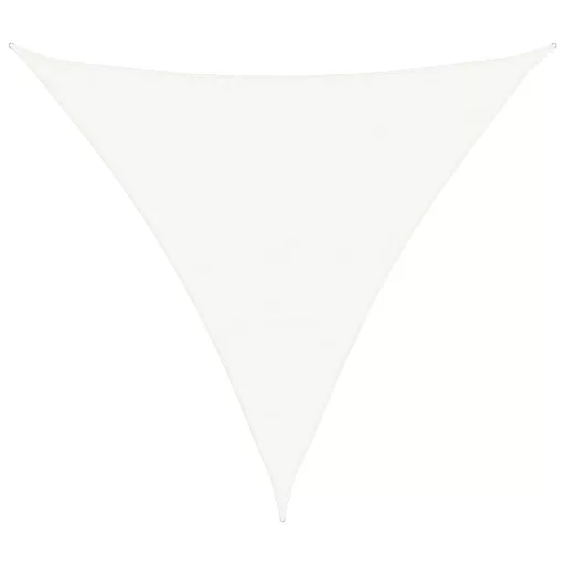 Fehér HDPE napvitorla 160 g/m² 6 x 6 x 6 m