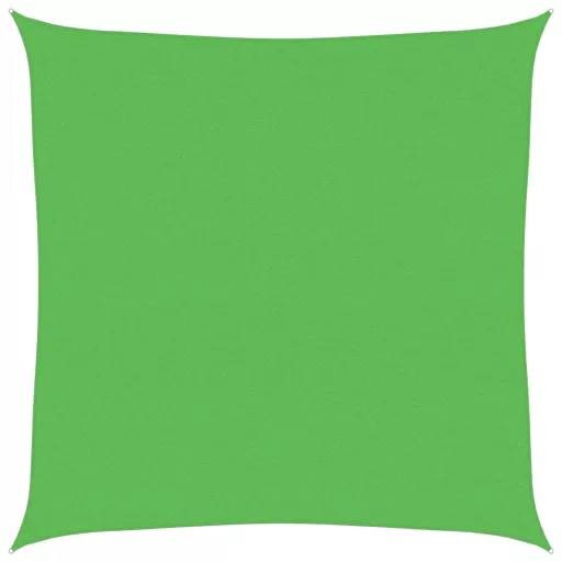 Világoszöld HDPE napvitorla 160 g/m² 4,5 x 4,5 m