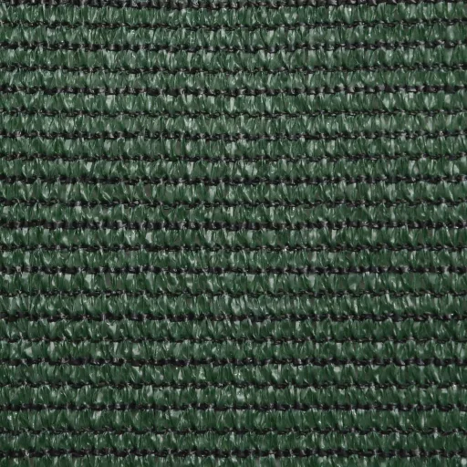 Sötétzöld HDPE napvitorla 160 g/m² 2 x 5 m