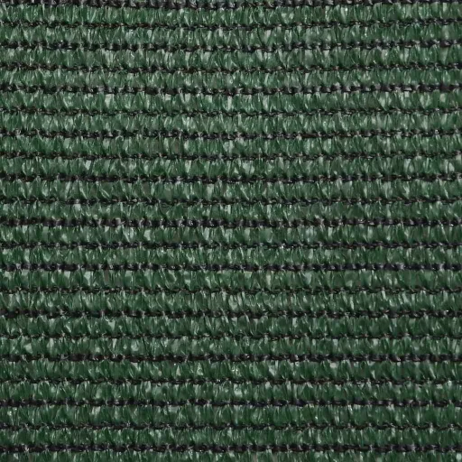 Sötétzöld HDPE napvitorla 160 g/m² 3 x 4,5 m