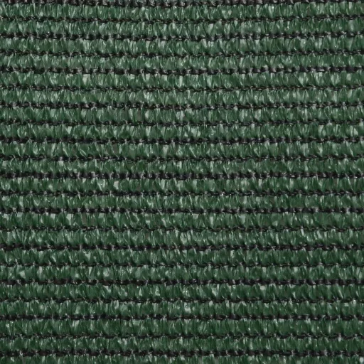 Sötétzöld HDPE napvitorla 160 g/m² 3 x 6 m