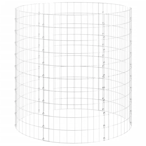 Horganyzott acél kerti komposztáló Ø100 x 100 cm