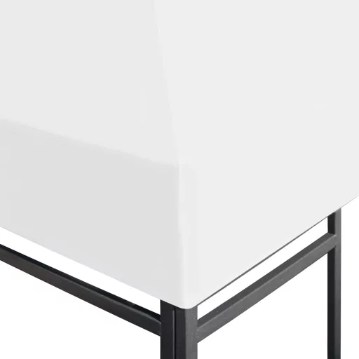 Fehér pavilon-tetőponyva 270 g/m² 3 x 3 m
