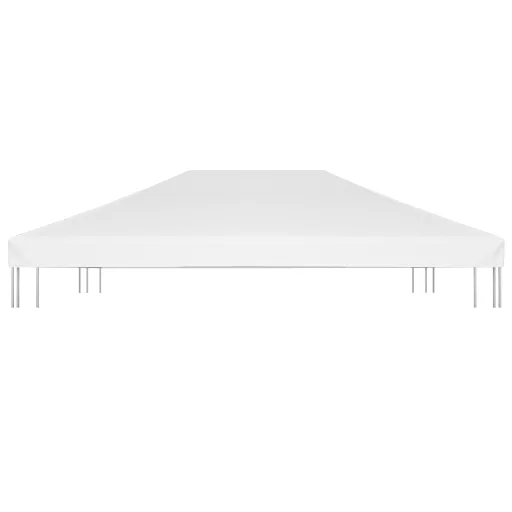 Fehér pavilon-tetőponyva 270 g/m²  4 x 3 m