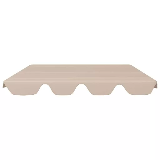 Bézs csere ponyva kerti hintaágyhoz 150/130 x 105/70 cm