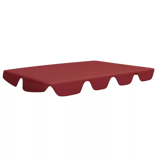 Bordó csere ponyva kerti hintaágyhoz 150/130 x 105/70 cm