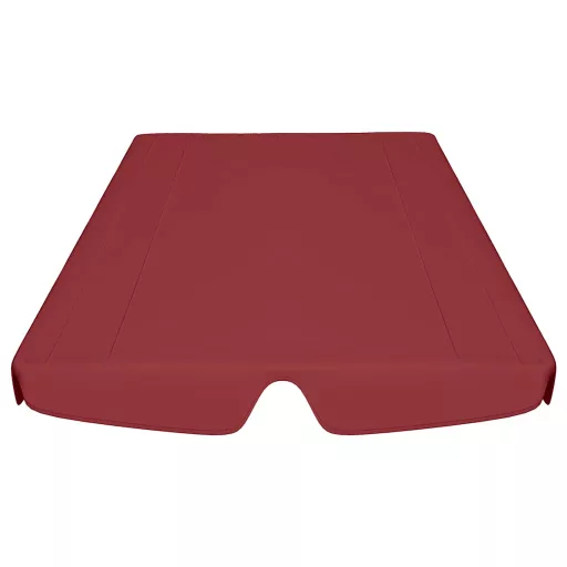 Bordó csere ponyva kerti hintaágyhoz 150/130 x 105/70 cm