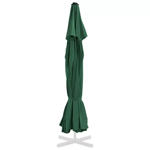 Zöld kültéri napernyő csereponyva 515 cm