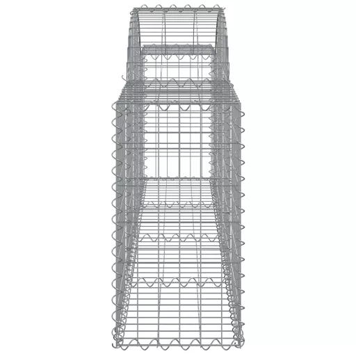 40 db íves horganyzott vas gabion kosár 200x30x60/80 cm