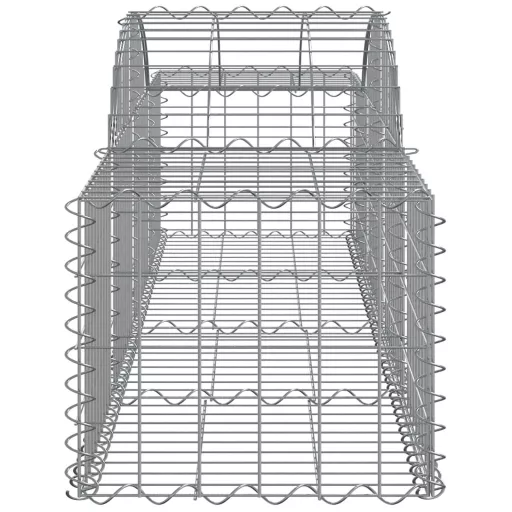 40 db íves horganyzott vas gabion kosár 200x50x40/60 cm