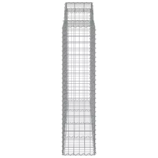 30 db íves horganyzott vas gabion kosár 200x50x160/180 cm