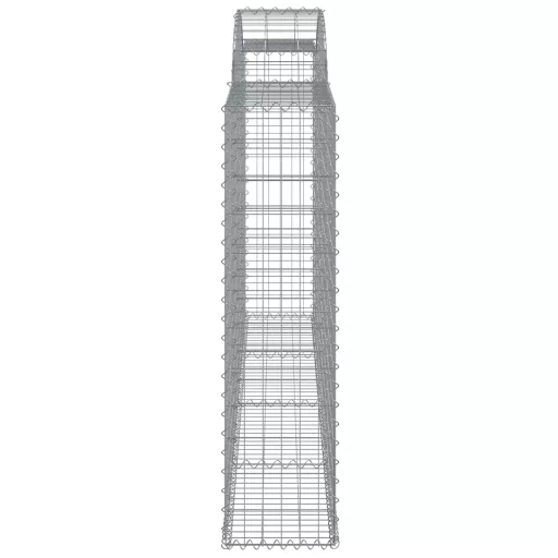 30 db íves horganyzott vas gabion kosár 300x30x120/140 cm
