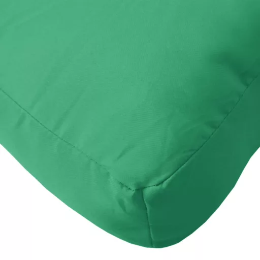 3 db zöld szövet raklappárna