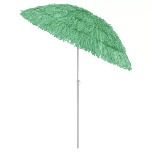 Zöld hawaii stílusú strandnapernyő 180 cm