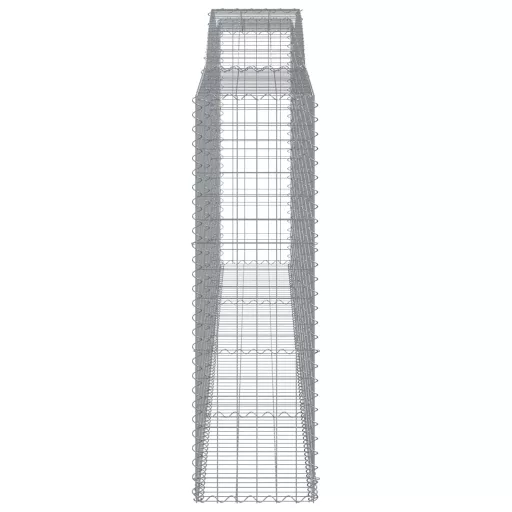 20 db íves horganyzott vas gabion kosár 400x50x160/180 cm