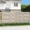 10 db íves horganyzott vas gabion kosár 400x50x180/200 cm