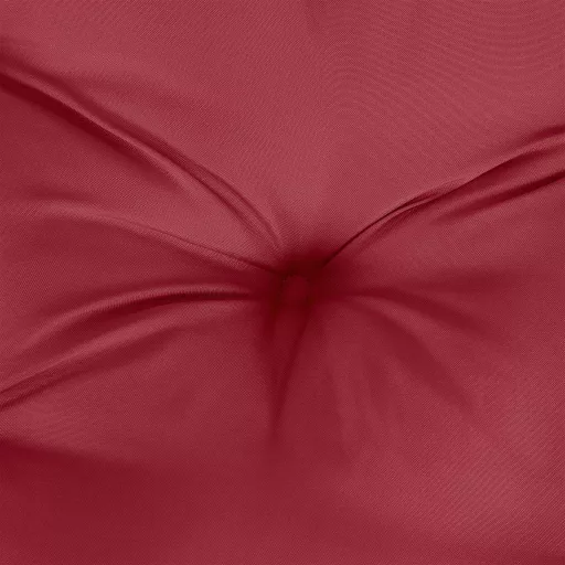 Bordó oxford szövet kerti padpárna 150 x (50+50) x 7 cm