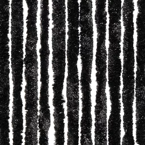 Antracitszürke zsenília rovarfüggöny 56 x 200 cm