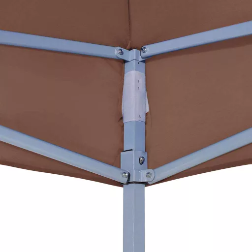 Barna tető partisátorhoz 3 x 3 m 270 g/m²