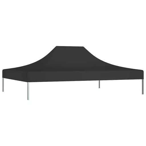 Fekete tető partisátorhoz 4,5 x 3 m 270 g/m²