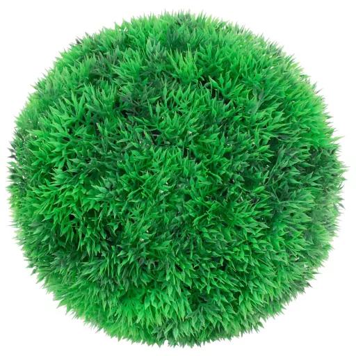 2 db gömb alakú műpuszpáng 22 cm