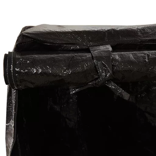 2 db polietilén hintapadhuzat 8 fűzőlyukkal 125x90x135/165 cm