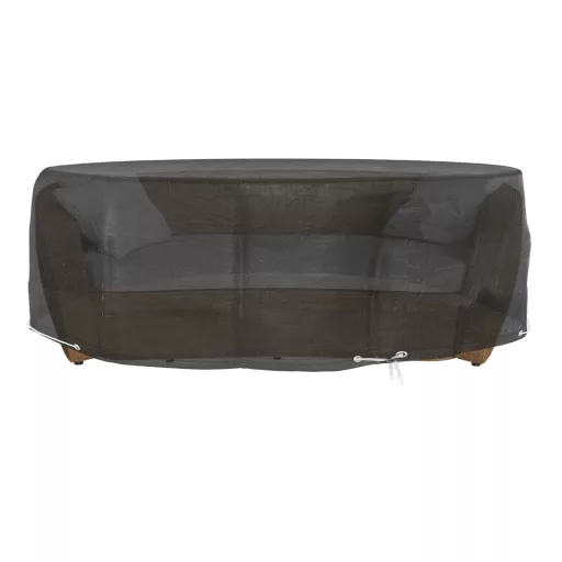 2 db kerek sziget-társalgóhuzat 8 fűzőlyukkal Ø188 x 50 cm