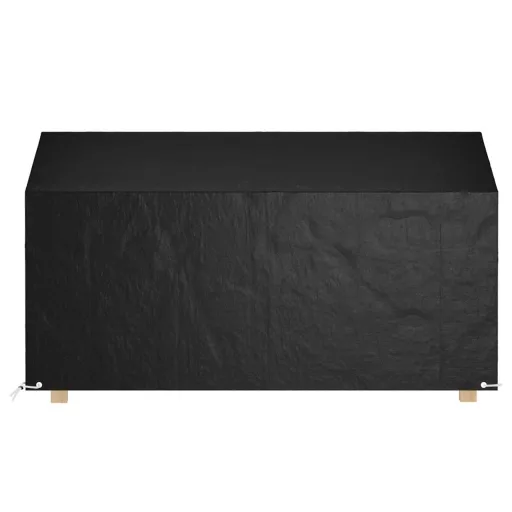 2 db polietilén kerti padhuzat 12 fűzőlyukkal 210x70x70/88 cm