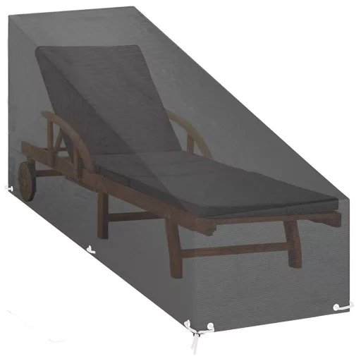 2 db polietilén napozóágyhuzat 12 fűzőlyukkal 200x65x35/60 cm