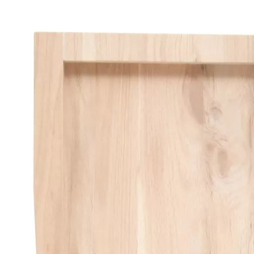 Kezeletlen tömör tölgyfa asztallap 60x60x(2-6) cm
